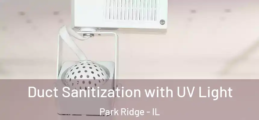 Duct Sanitization with UV Light Park Ridge - IL
